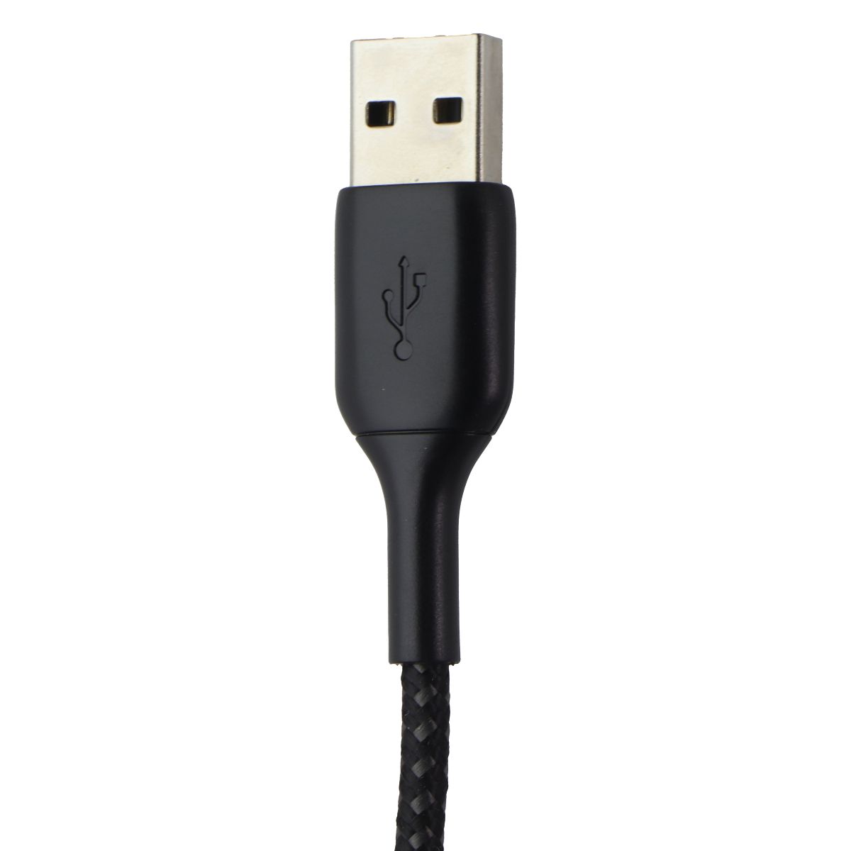 Belkin Boost Charge 3.3FT USB-A to Lightning 8-Pin Braided Cable - Black Cell Phone - Cables & Adapters Belkin - Simple Cell Bulk Wholesale Pricing - USA Seller