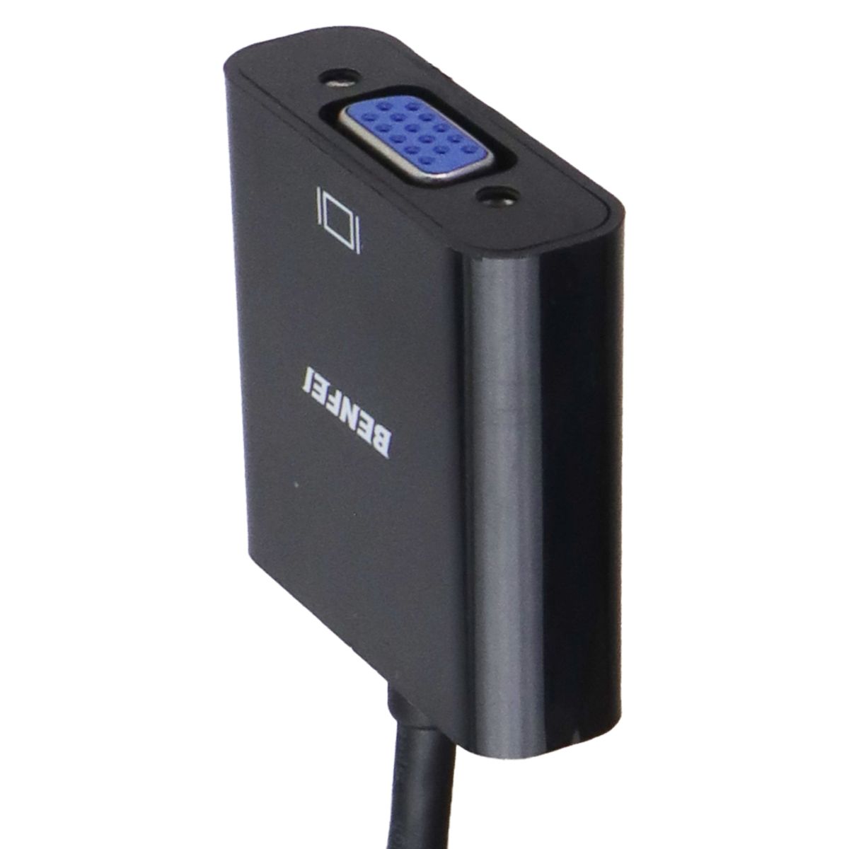 Benfei HDMI to VGA Gold Plated Adapter (Male to Female) - Black Computer/Network - Monitor/AV Cables & Adapters Benfei - Simple Cell Bulk Wholesale Pricing - USA Seller