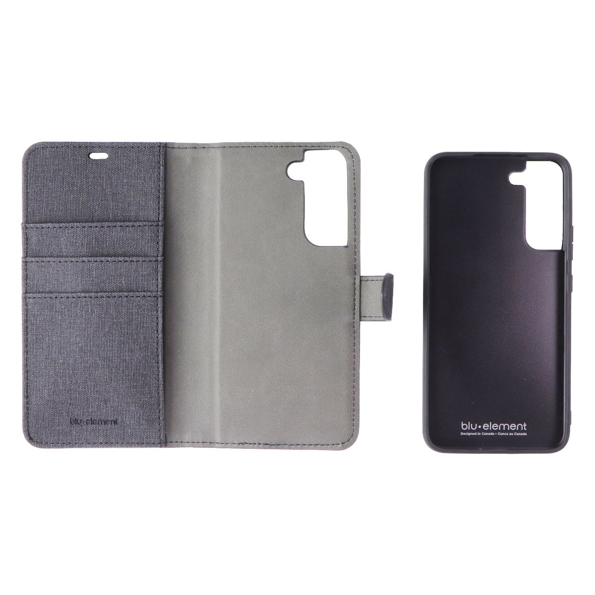 BLU Element Folio 2-In-1 Case for Samsung Galaxy S22+ (Plus) - Black Cell Phone - Cases, Covers & Skins Blu Element - Simple Cell Bulk Wholesale Pricing - USA Seller