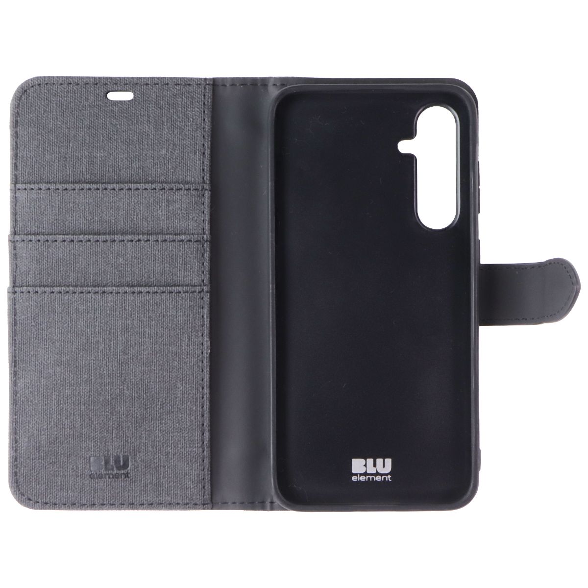 BLU Element Folio 2-in-1 Case for Samsung Galaxy S23 FE - Black Cell Phone - Cases, Covers & Skins BLU - Simple Cell Bulk Wholesale Pricing - USA Seller