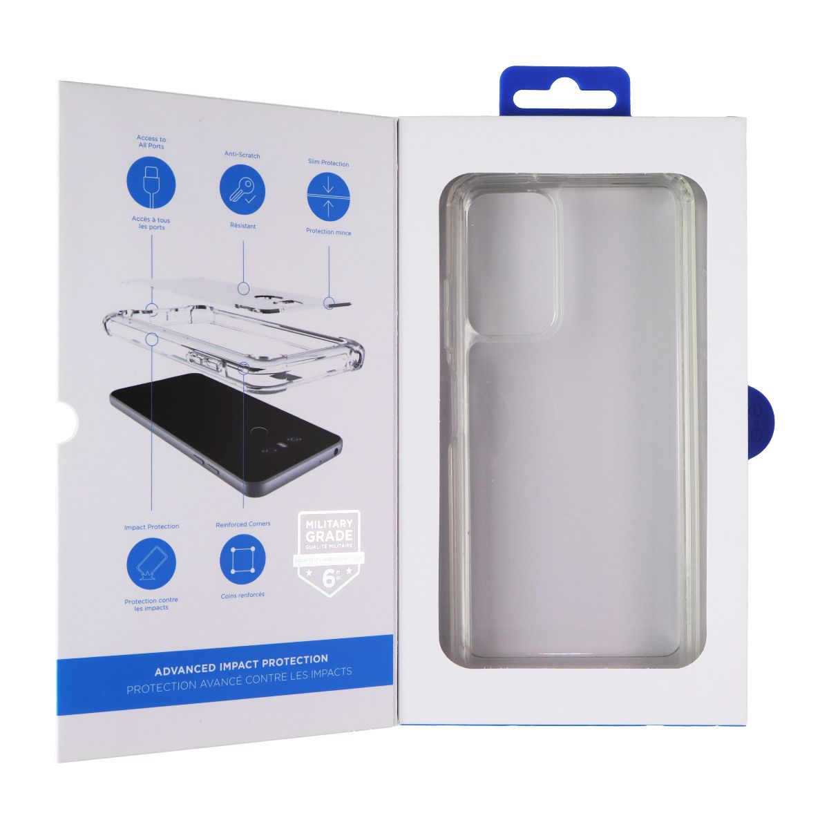 BLU Element DropZone Clear Series Case for Samsung Galaxy A03s - Clear Cell Phone - Cases, Covers & Skins BLU - Simple Cell Bulk Wholesale Pricing - USA Seller