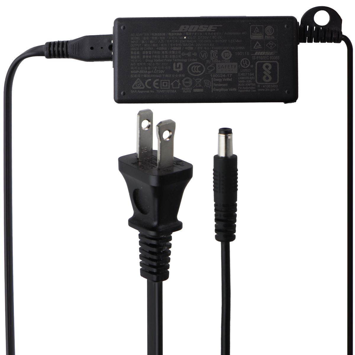 BOSE (20V) Sound System Power Supply AC Adapter for Bose Solo (DT20V-1.8C-DC) Computer/Network - Power Cables & Connectors Bose - Simple Cell Bulk Wholesale Pricing - USA Seller