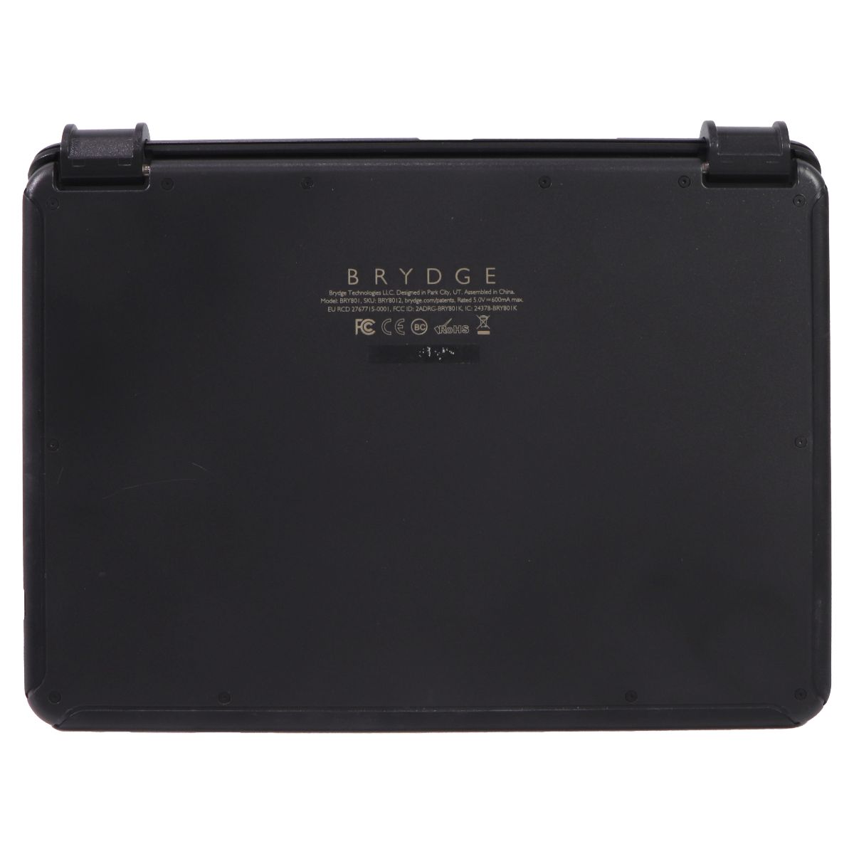 Brydge 10.2 MAX+ Wireless Keyboard Case for Apple iPad 9th/8th/7th Gen - Black iPad/Tablet Accessories - Cases, Covers, Keyboard Folios Brydge - Simple Cell Bulk Wholesale Pricing - USA Seller