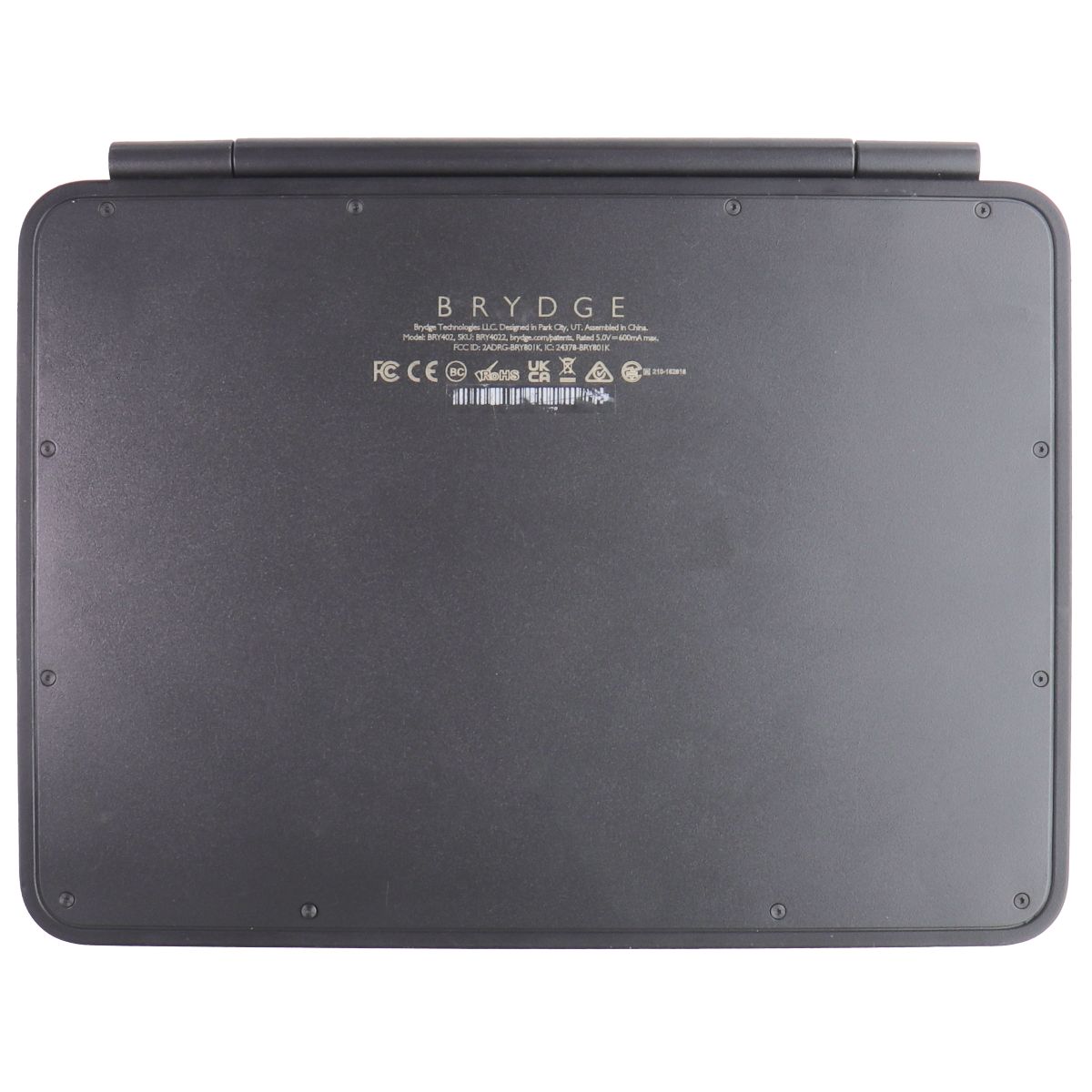 Brydge Air MAX+ Bluetooth Keyboard for iPad Pro 11-in 3rd/2nd Gen & Air 4th Gen iPad/Tablet Accessories - Cases, Covers, Keyboard Folios Brydge - Simple Cell Bulk Wholesale Pricing - USA Seller