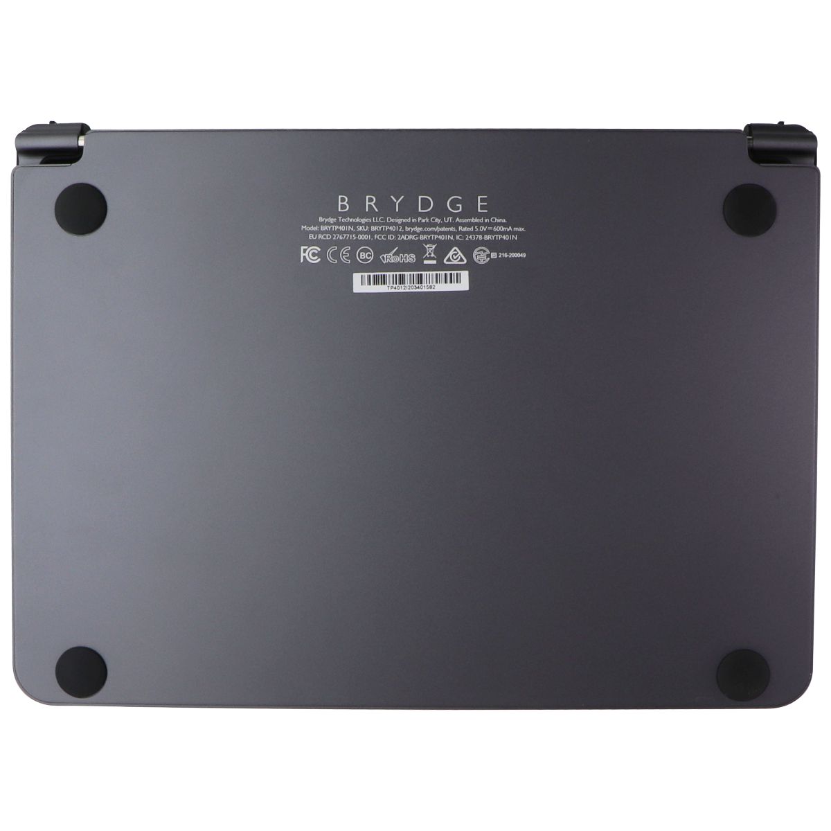 Brydge Wireless Keyboard with Trackpad & Cover for iPad Pro 11-inch 2nd/1st Gen iPad/Tablet Accessories - Cases, Covers, Keyboard Folios Brydge - Simple Cell Bulk Wholesale Pricing - USA Seller