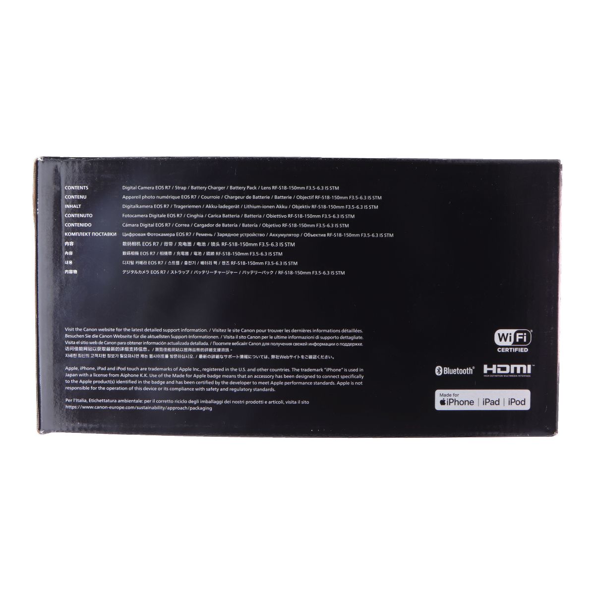 Canon EOS R7 Mirrorless Vlogging Camera with RF-S 18-150mm STM Lens Kit Digital Camera - Digital & DSLR Cameras Canon - Simple Cell Bulk Wholesale Pricing - USA Seller