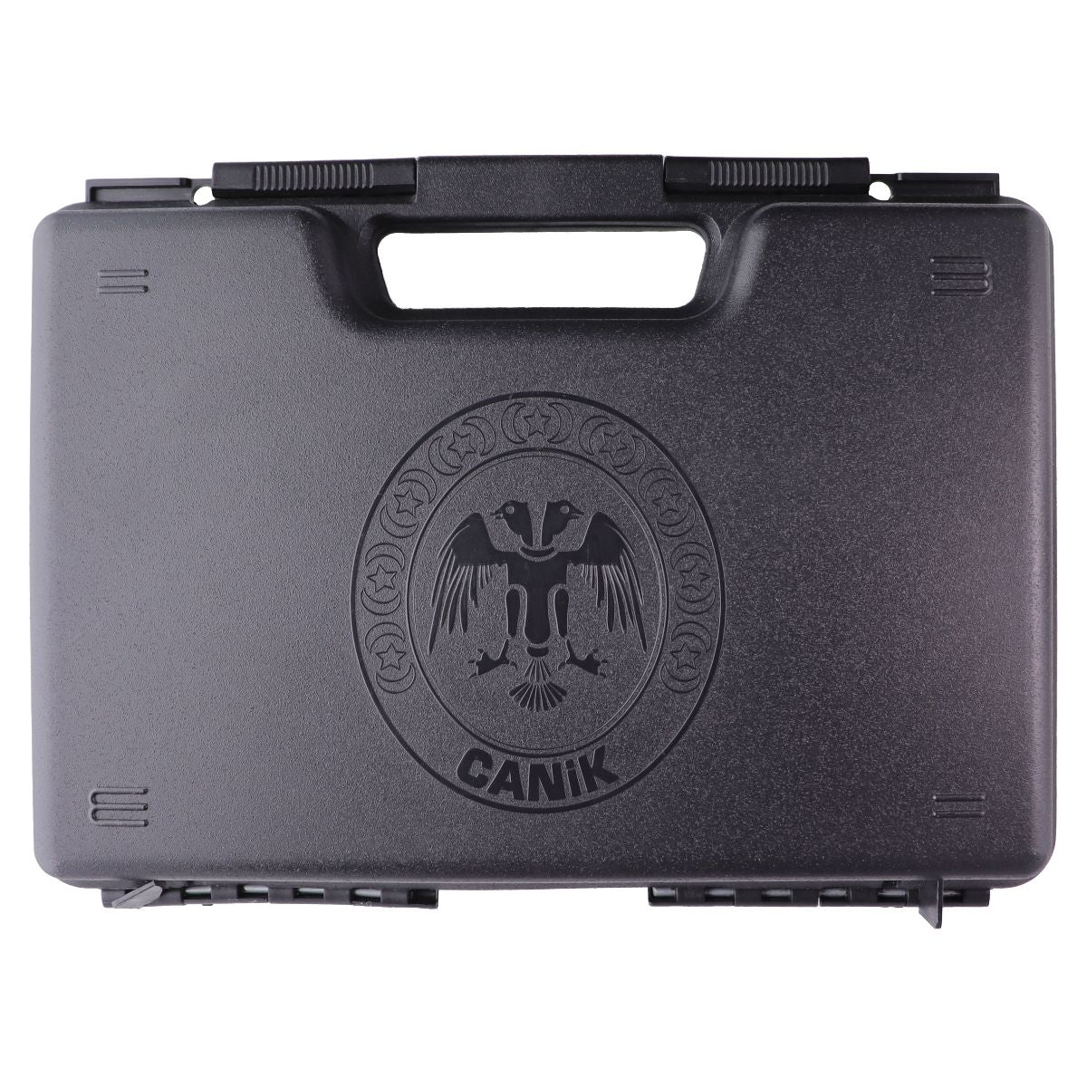 Canik TP9 9mm Pistol Hard Plastic Gun Case with some Accessories - Black Other Sporting Goods CANiK - Simple Cell Bulk Wholesale Pricing - USA Seller