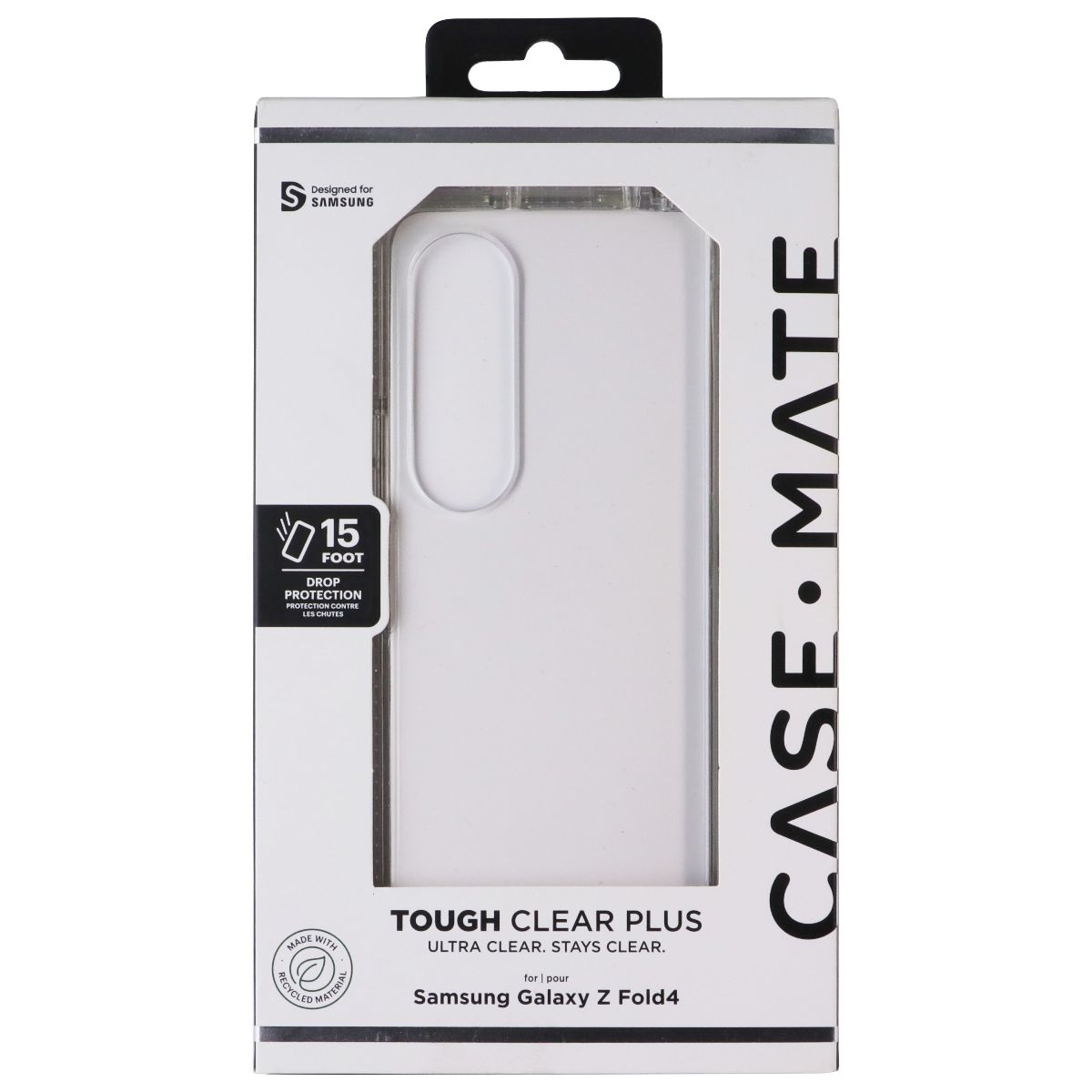 Case-Mate Tough Clear Plus Series Case for Samsung Galaxy Z Fold4 - Clear Cell Phone - Cases, Covers & Skins Case-Mate - Simple Cell Bulk Wholesale Pricing - USA Seller