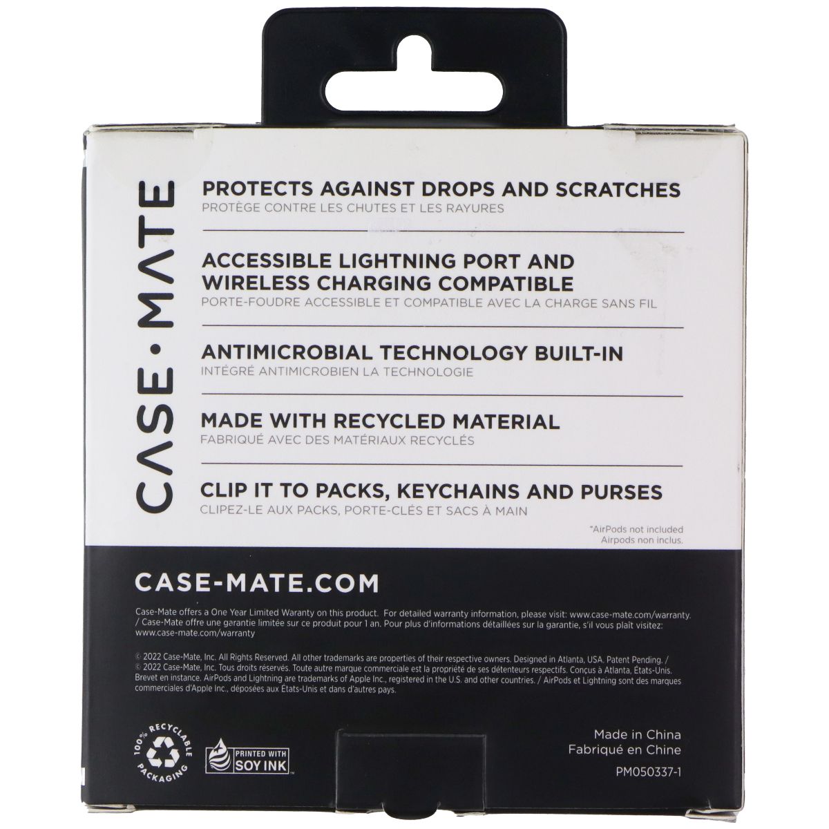 Case-Mate Clip on Case for Apple AirPods Pro (1st & 2nd Gen) - Twinkle Diamond iPod, Audio Player Accessories - Other Portable Audio Accs Case-Mate - Simple Cell Bulk Wholesale Pricing - USA Seller