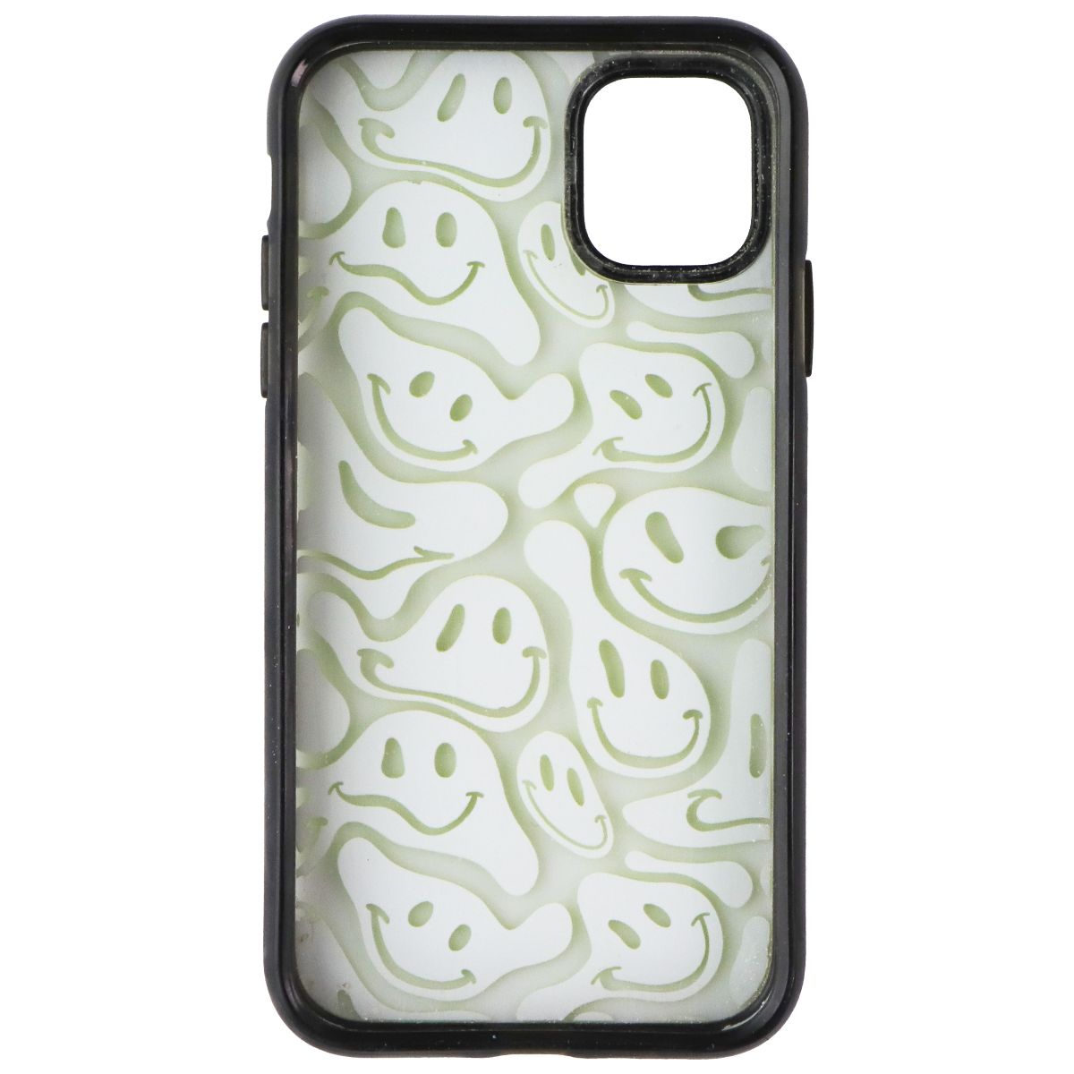 Casetify Impact Series Case for Apple iPhone 11 - Acid Smiles Neon Green