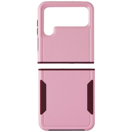 Case Brand Case for Samsung Galaxy Z Flip4 - Pink / Rose Red Cell Phone - Cases, Covers & Skins Case - Simple Cell Bulk Wholesale Pricing - USA Seller