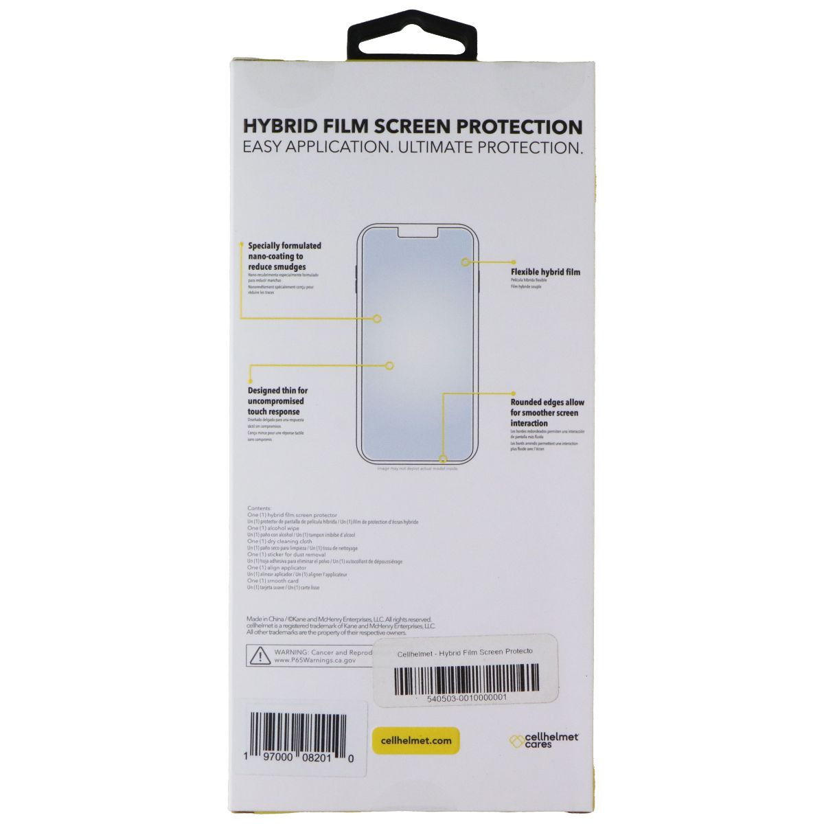 CellHelmet Hybrid Film with Alignment Tray for Samsung Galaxy S24 Ultra Cell Phone - Screen Protectors CellHelmet - Simple Cell Bulk Wholesale Pricing - USA Seller