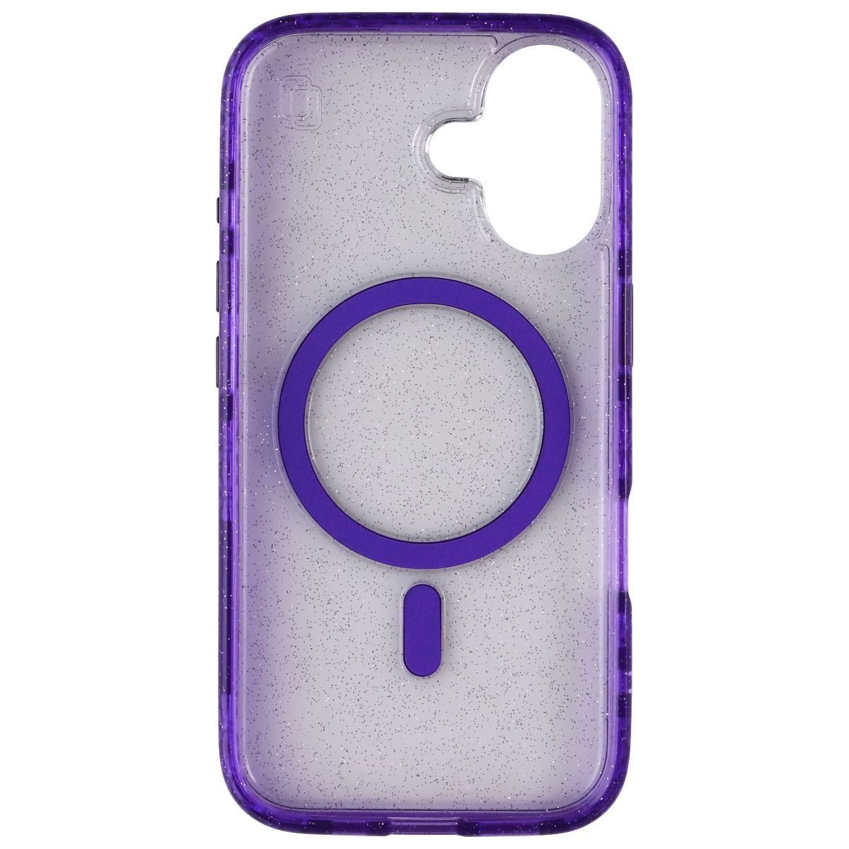 CellHelmet Magnitude Case for MagSafe for Apple iPhone 16 - Lilac Purple Sparkle