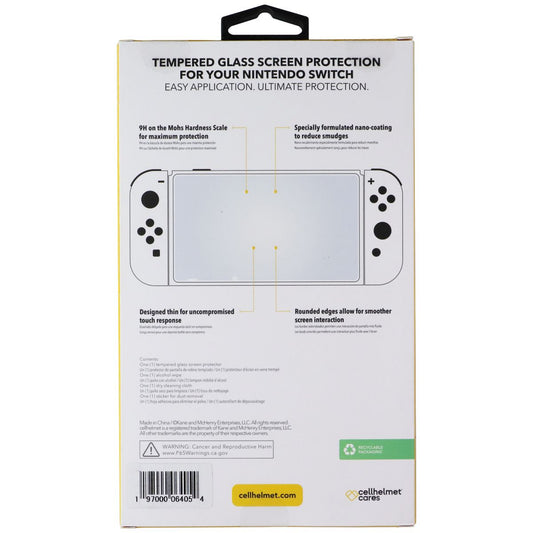 Cellhelmet Tempered Glass Screen Protector for Nintendo Switch Cell Phone - Screen Protectors CellHelmet - Simple Cell Bulk Wholesale Pricing - USA Seller