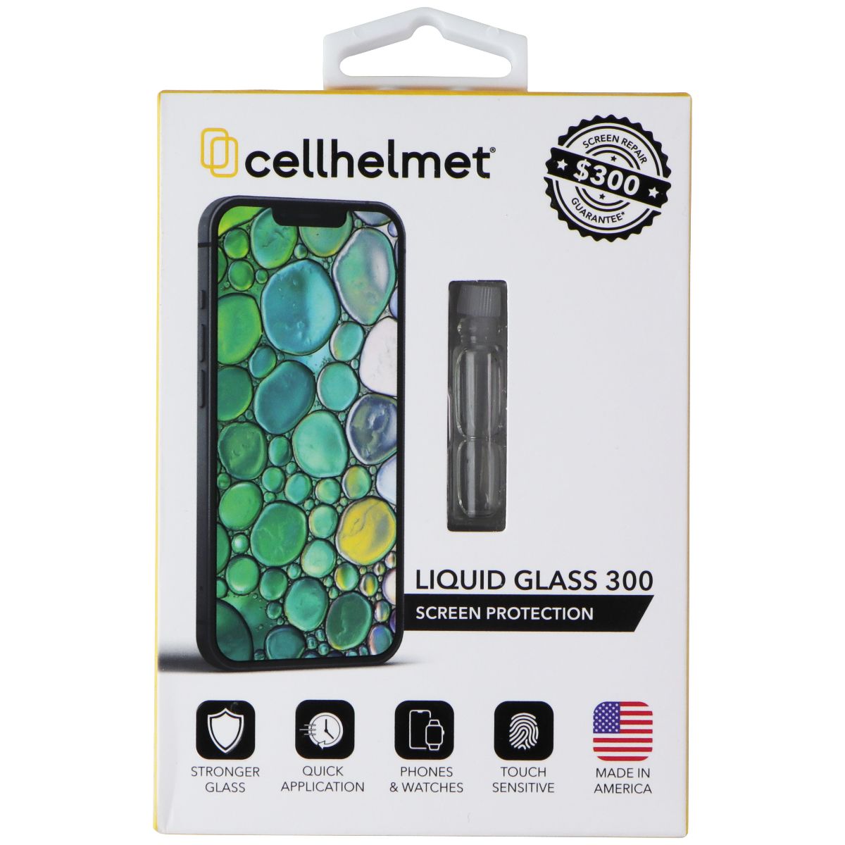 CellHelmet Liquid Glass 300 Screen Protection Cell Phone - Screen Protectors CellHelmet - Simple Cell Bulk Wholesale Pricing - USA Seller