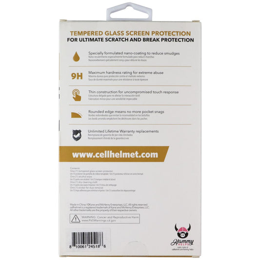 CellHelmet Glass Series Screen Protector for Samsung Galaxy A13 5G/A13 LTE Cell Phone - Screen Protectors CellHelmet - Simple Cell Bulk Wholesale Pricing - USA Seller