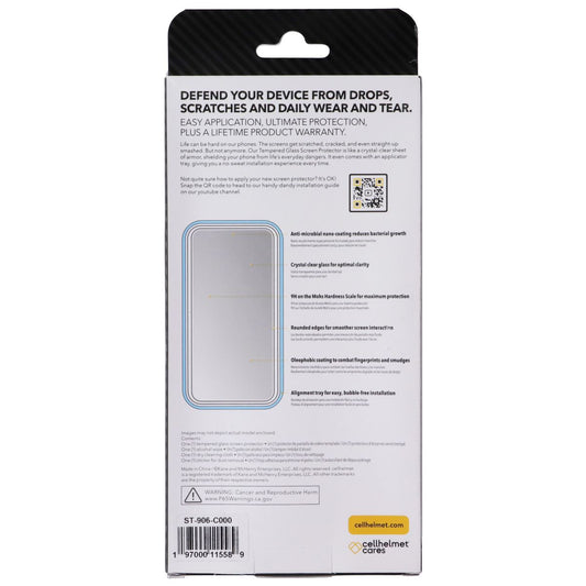 CellHelmet Tempered Glass Screen w/Align Tray for Google Pixel 10/10 Pro/9/9 Pro Cell Phone - Screen Protectors CellHelmet - Simple Cell Bulk Wholesale Pricing - USA Seller