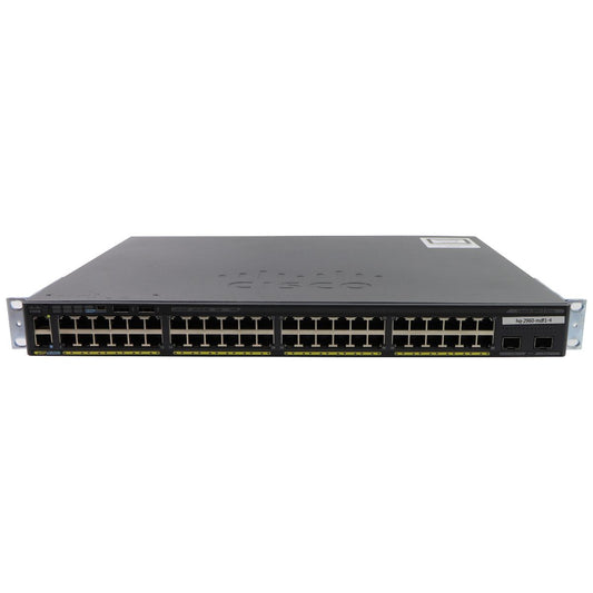 Cisco Catalyst (2960X-48LPD-L) 48 LAN Base Layer Stackable Switch Networking - Other Enterprise Networking Devices Cisco - Simple Cell Bulk Wholesale Pricing - USA Seller