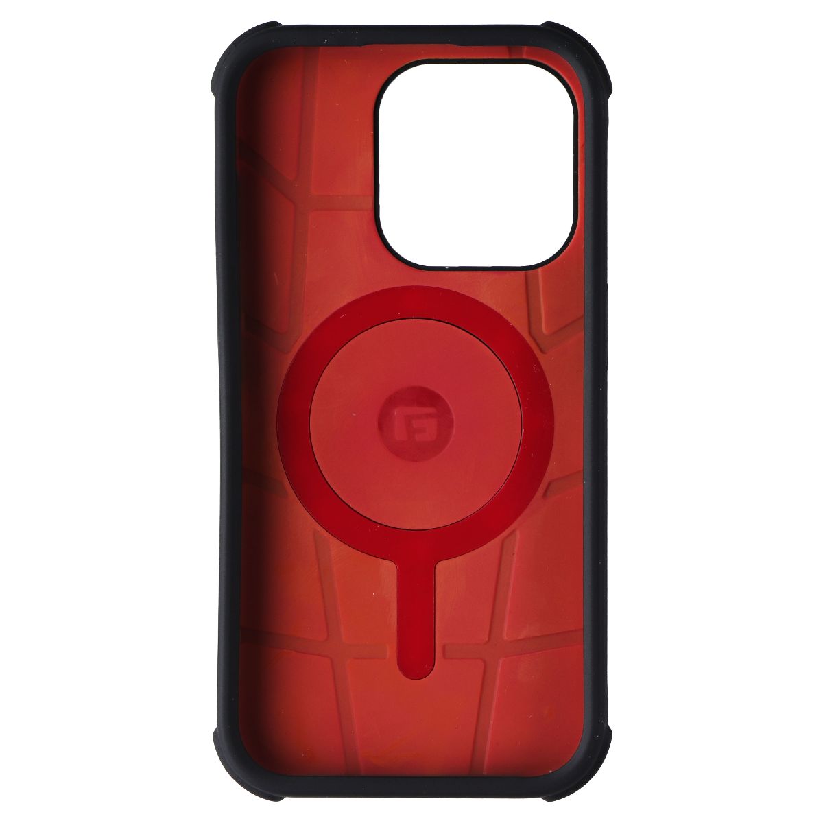 Clckr G-Form Protection Case for MagSafe for iPhone 15 Pro - Force Black/Red Cell Phone - Cases, Covers & Skins Clckr - Simple Cell Bulk Wholesale Pricing - USA Seller