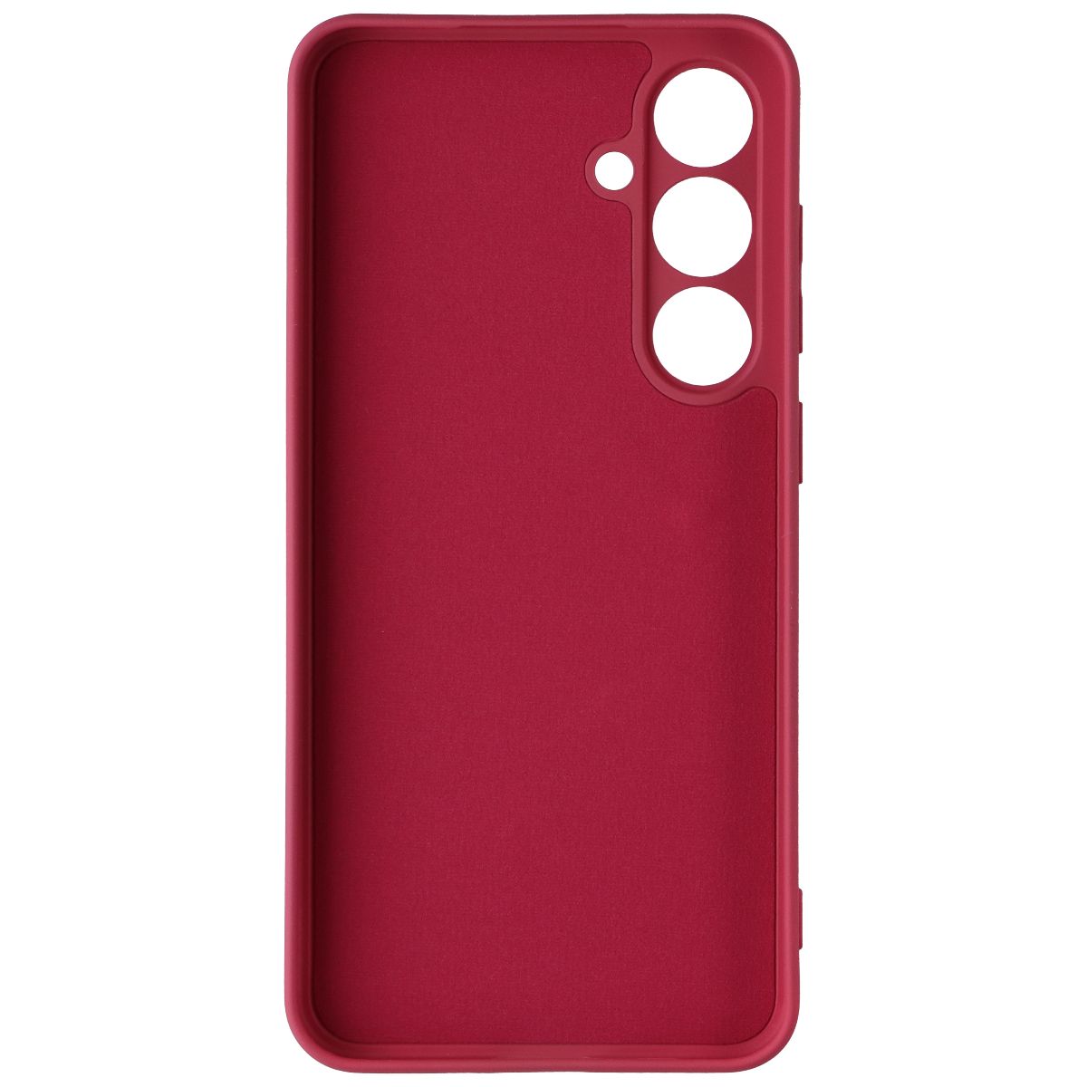 Click Slim Silicon Series Case for MagSafe for Samsung Galaxy S24 FE - Red
