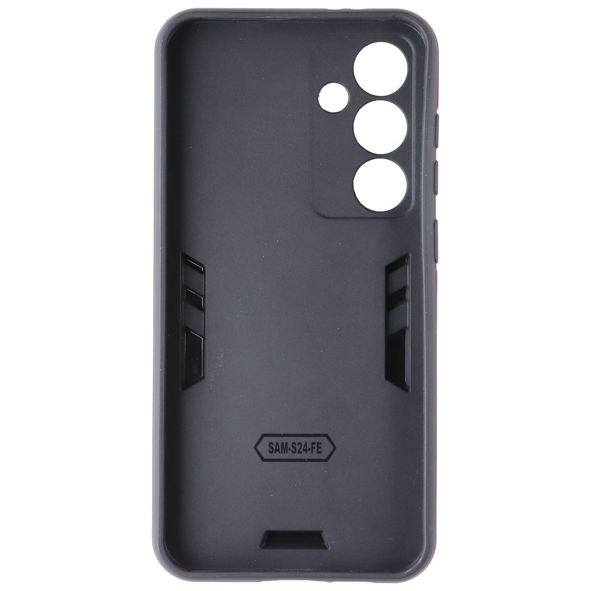 Click Static Series Kickstand Case for Samsung Galaxy S24 FE - Red