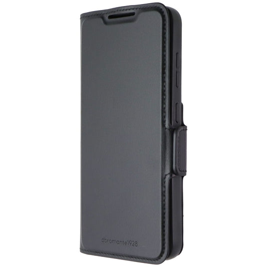 dbramante1928 Wallet Folio Case for Samsung Galaxy S25 - Black Leather