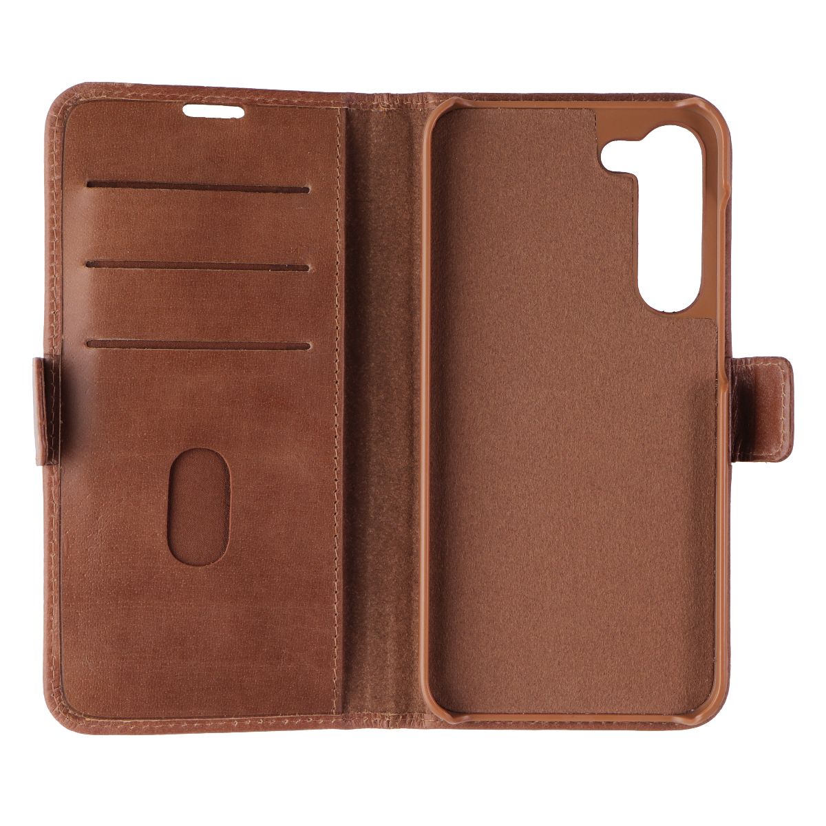 dbramante1928 Folio Case for Samsung Galaxy S23+ (Plus) - Lynge Tan Leather Cell Phone - Cases, Covers & Skins dbramante1928 - Simple Cell Bulk Wholesale Pricing - USA Seller