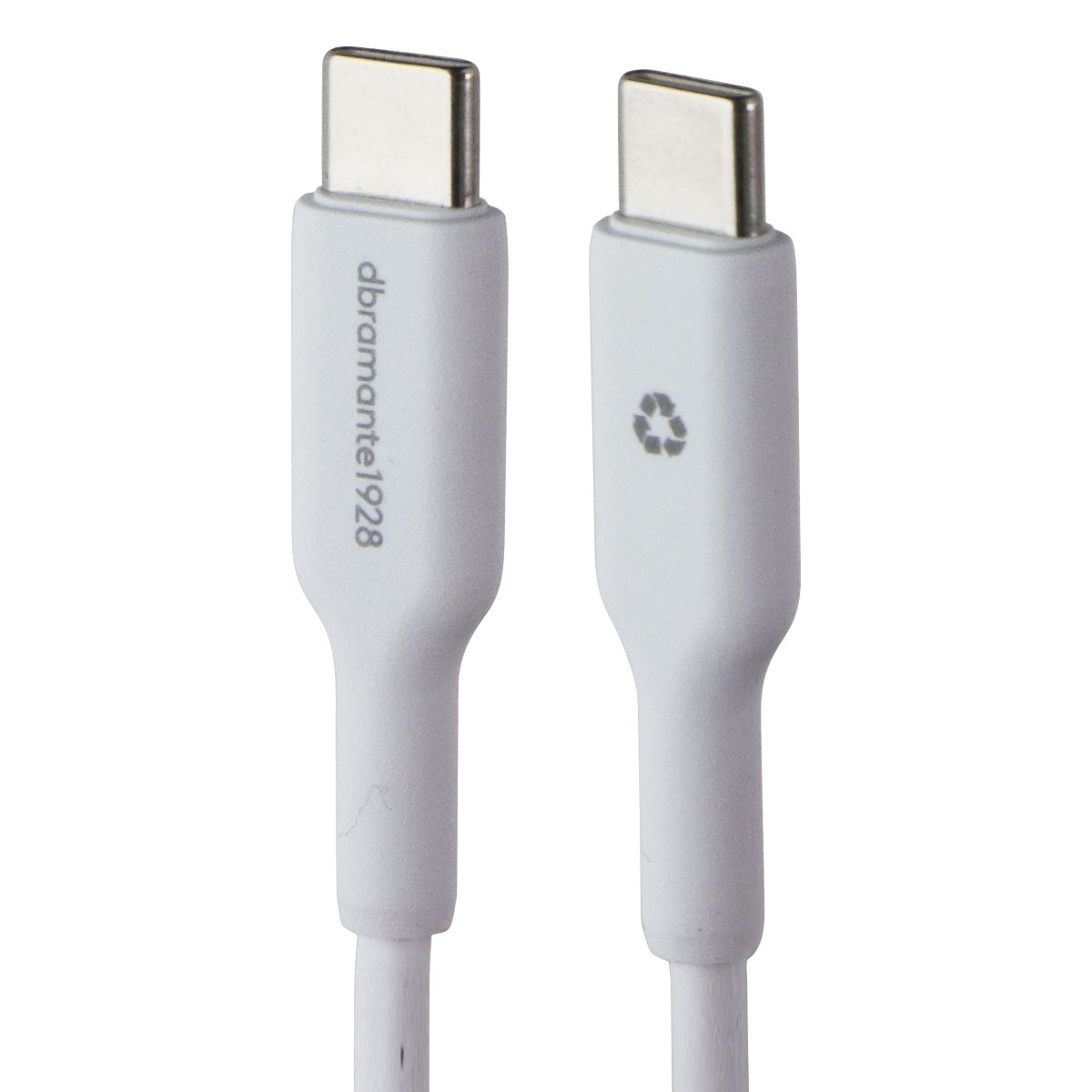 dbramante1928 5V/3A 25W USB-C Wall Charger and 3.3 Foot USB-C Cable - White