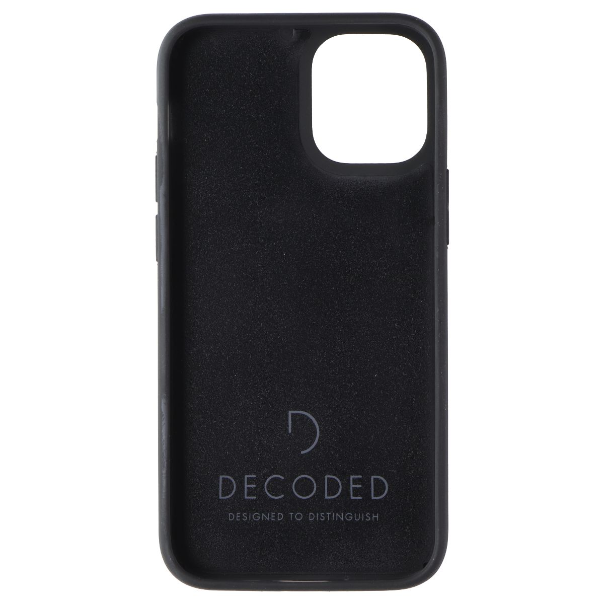Decoded Detachable 2-in-1 Wallet Case for Apple iPhone 12 Mini - Black Leather Cell Phone - Cases, Covers & Skins Decoded - Simple Cell Bulk Wholesale Pricing - USA Seller