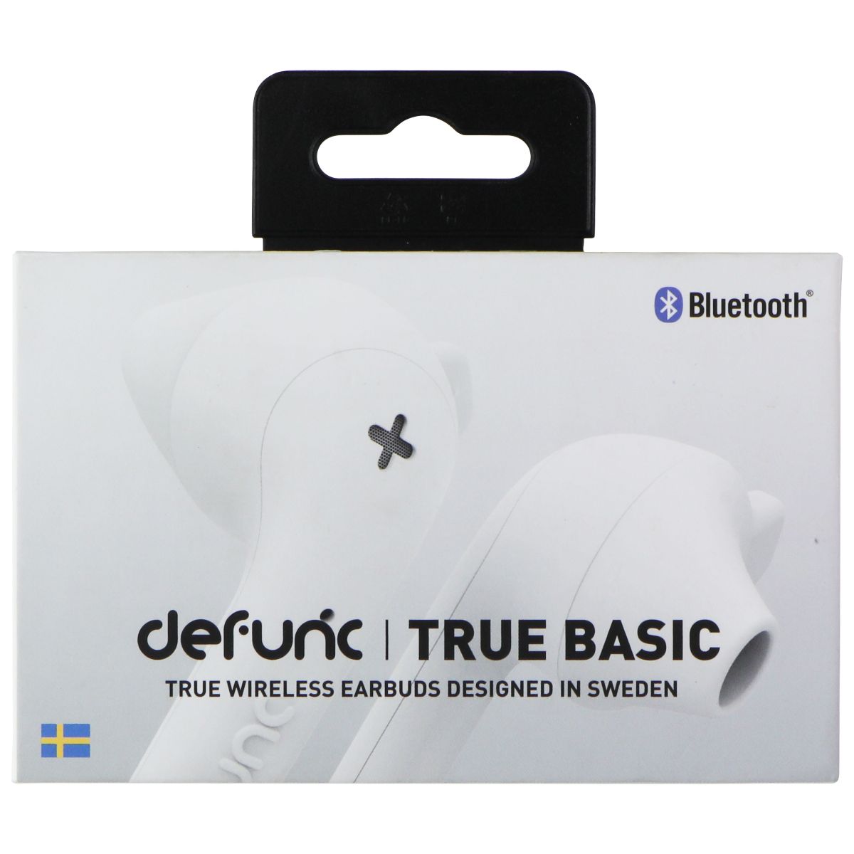 Defunc True Basic Wireless Bluetooth Earbud Headphones - White Portable Audio - Headphones Defunc - Simple Cell Bulk Wholesale Pricing - USA Seller