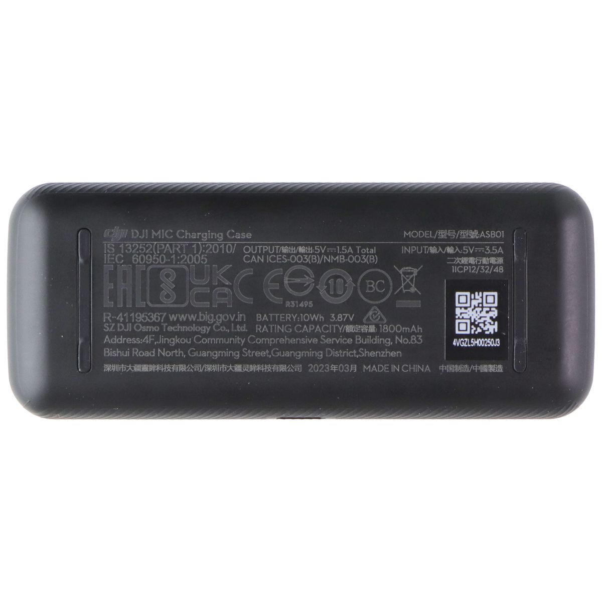 DJI Mic Dual-Channel Wireless Recorder Microphone with Case (AST01/ASR01) Digital Camera - Microphones DJI - Simple Cell Bulk Wholesale Pricing - USA Seller