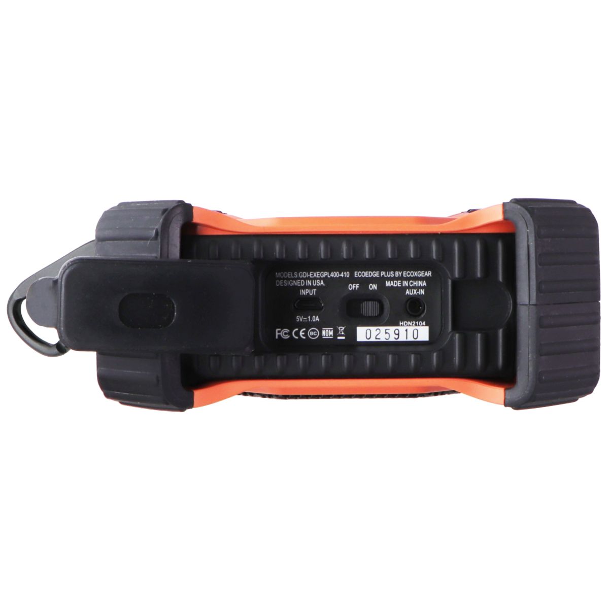 ECOXGEAR (EcoEdge+) Rugged Waterproof Floating Bluetooth Speaker - Orange Cell Phone - Audio Docks & Speakers ECOXGEAR - Simple Cell Bulk Wholesale Pricing - USA Seller