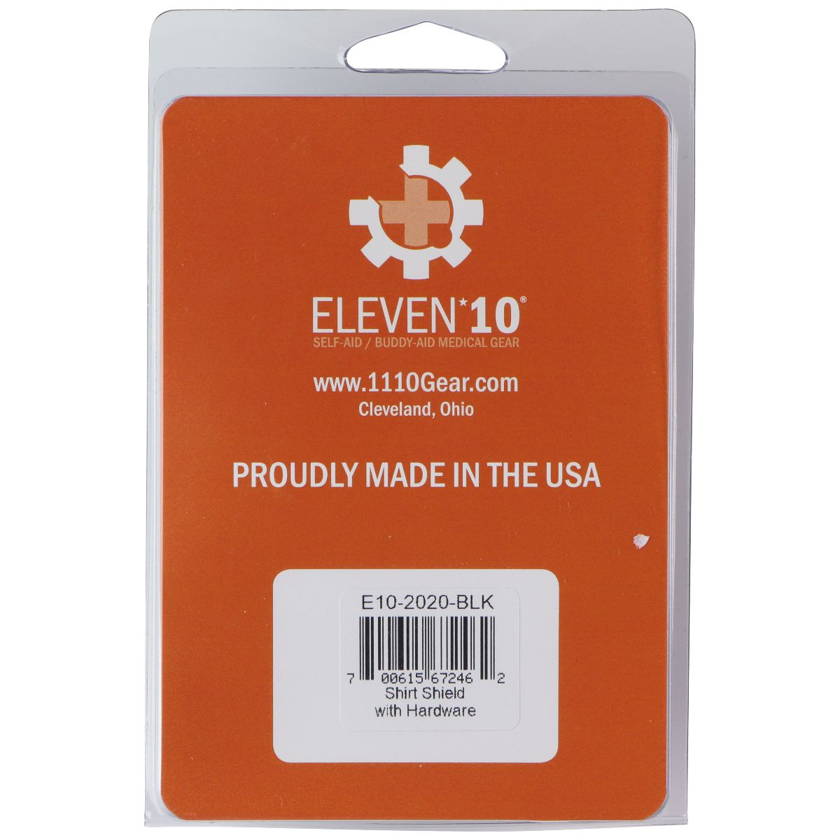 Eleven10 Rigid TQ Case Shirt Shield - Black (E10-2020-BLK) Clothing & Accessories - Safety & Reflective Gear Eleven10 - Simple Cell Bulk Wholesale Pricing - USA Seller