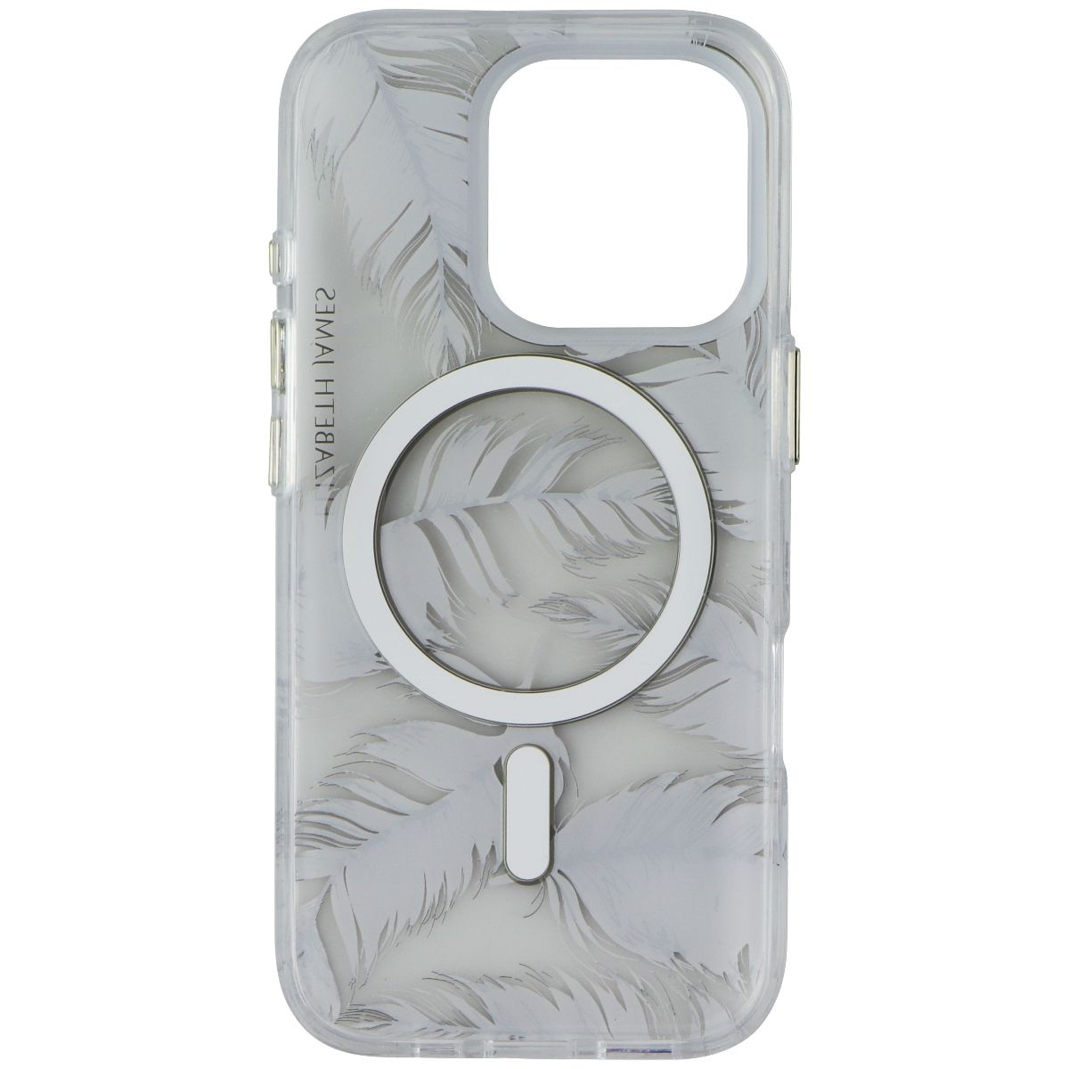 Elizabeth James Case for MagSafe for Apple iPhone 16 Pro - Feather Cell Phone - Cases, Covers & Skins Elizabeth James - Simple Cell Bulk Wholesale Pricing - USA Seller