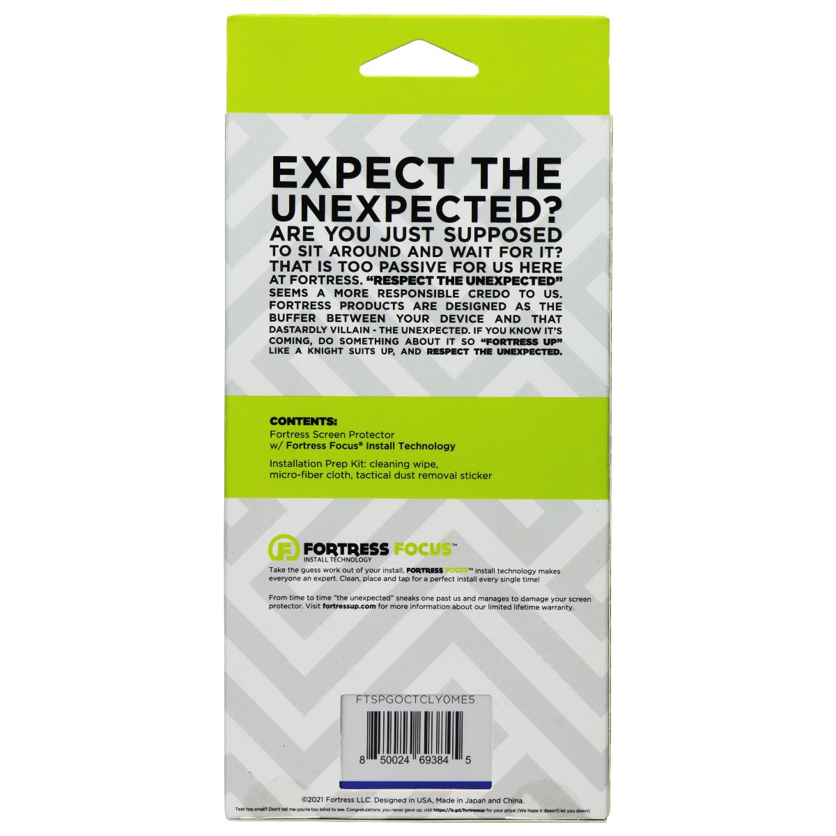 Fortress LEVEL Tempered Glass with Install Tool for Motorola Edge 5G (2021) Cell Phone - Screen Protectors Fortress - Simple Cell Bulk Wholesale Pricing - USA Seller