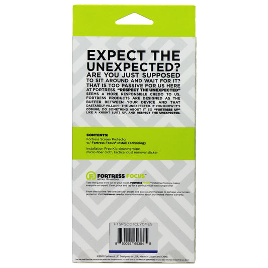 Fortress LEVEL Tempered Glass with Install Tool for Motorola Edge 5G (2021) Cell Phone - Screen Protectors Fortress - Simple Cell Bulk Wholesale Pricing - USA Seller