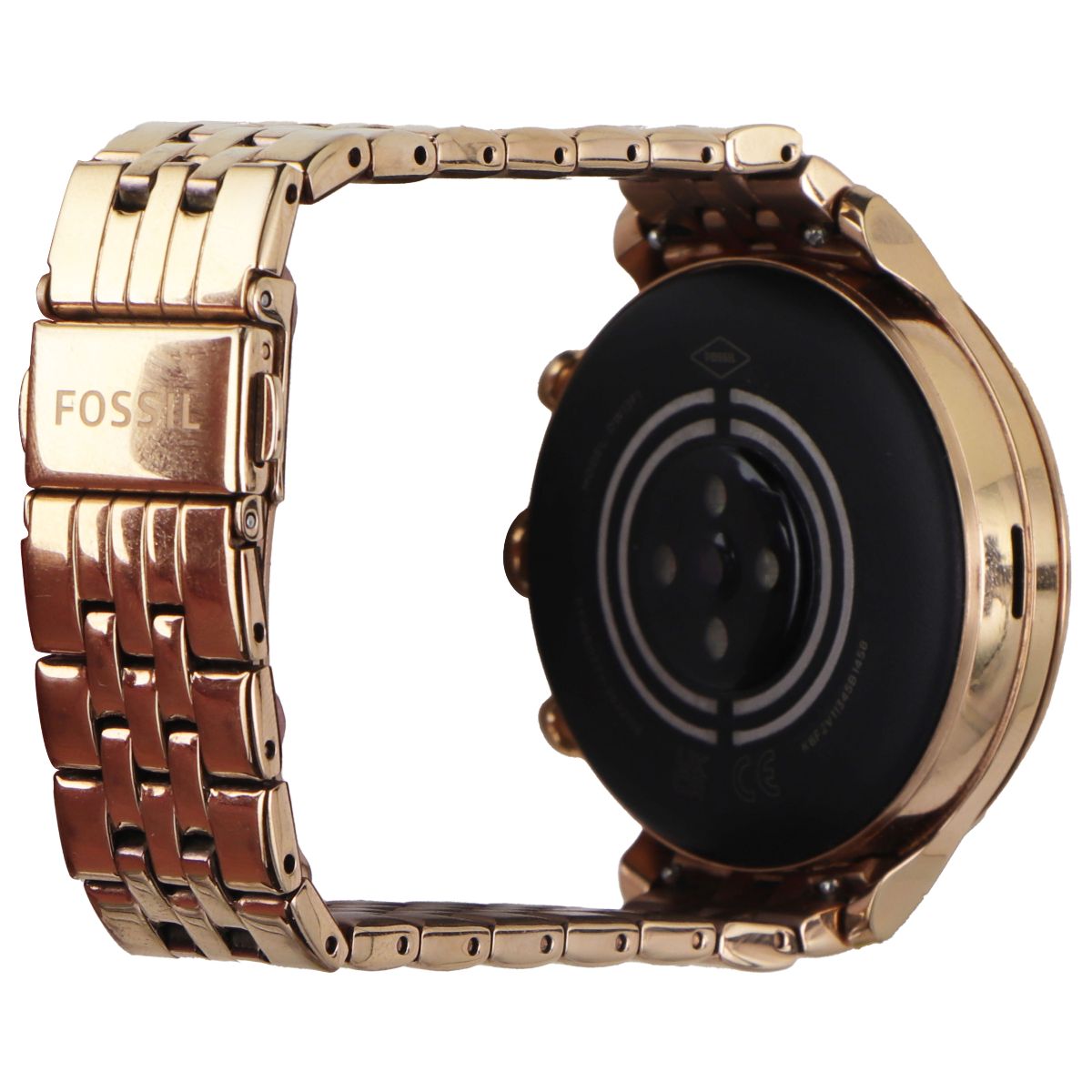 Fossil Gen 6 Stainless Steel Smart Watch - Rose Gold (DW13F1 / FTW6077V) Smart Watches Fossil - Simple Cell Bulk Wholesale Pricing - USA Seller