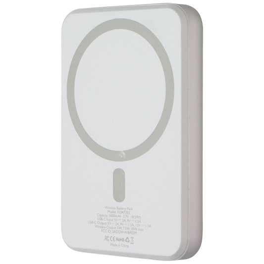Case-Mate Fuel 5,000mAh Wireless Battery Pack for MagSafe - White (FL047352) Cell Phone - Batteries Case-Mate - Simple Cell Bulk Wholesale Pricing - USA Seller