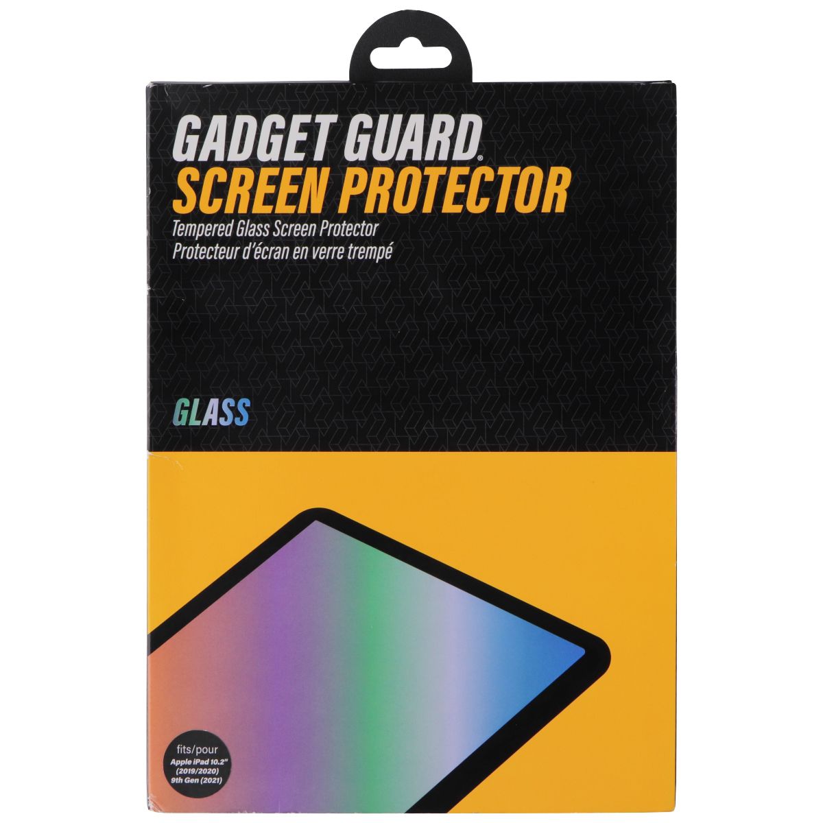 Gadget Guard Glass Screen Protector for Apple iPad 10.2-in (2019/20) - Black Ice iPad/Tablet Accessories - Screen Protectors Gadget Guard - Simple Cell Bulk Wholesale Pricing - USA Seller