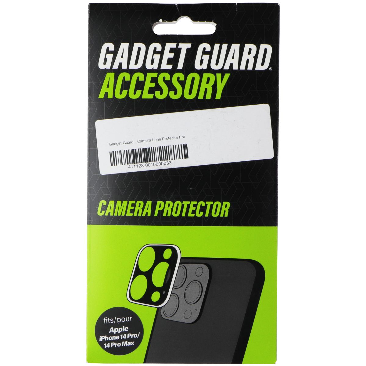 Gadget Guard - Camera Protector for Apple iPhone 14 Pro & 14 Pro Max - Black Cell Phone - Screen Protectors Gadget Guard - Simple Cell Bulk Wholesale Pricing - USA Seller