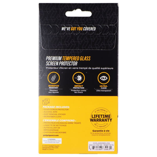 Gadget Guard Glass Screen Protector for Google Pixel 9a Cell Phone - Screen Protectors Gadget Guard - Simple Cell Bulk Wholesale Pricing - USA Seller