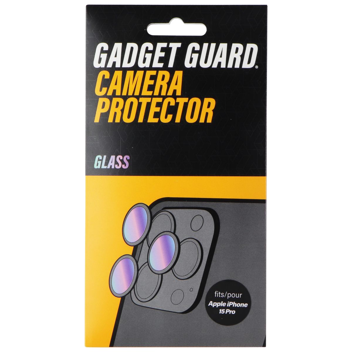 Gadget Guard - Glass Series - Camera Protector for iPhone 15 Pro - Clear Cell Phone - Screen Protectors Gadget Guard - Simple Cell Bulk Wholesale Pricing - USA Seller