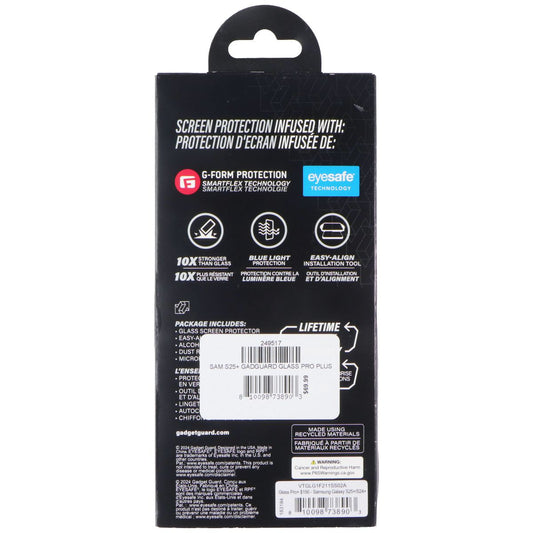 Gadget Guard - Glass Pro Series - Screen Protector for Galaxy S25+ & S24+ Cell Phone - Screen Protectors Gadget Guard - Simple Cell Bulk Wholesale Pricing - USA Seller
