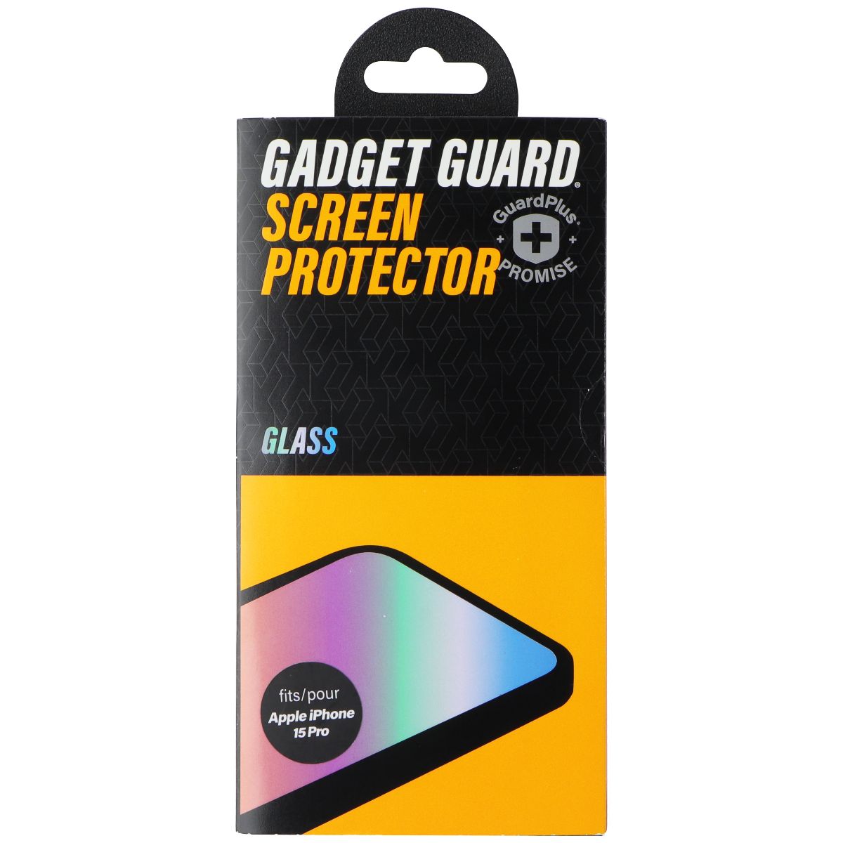 Gadget Guard - Glass Screen Protector for Apple iPhone 15 Pro Smartphone - Clear Cell Phone - Screen Protectors Gadget Guard - Simple Cell Bulk Wholesale Pricing - USA Seller