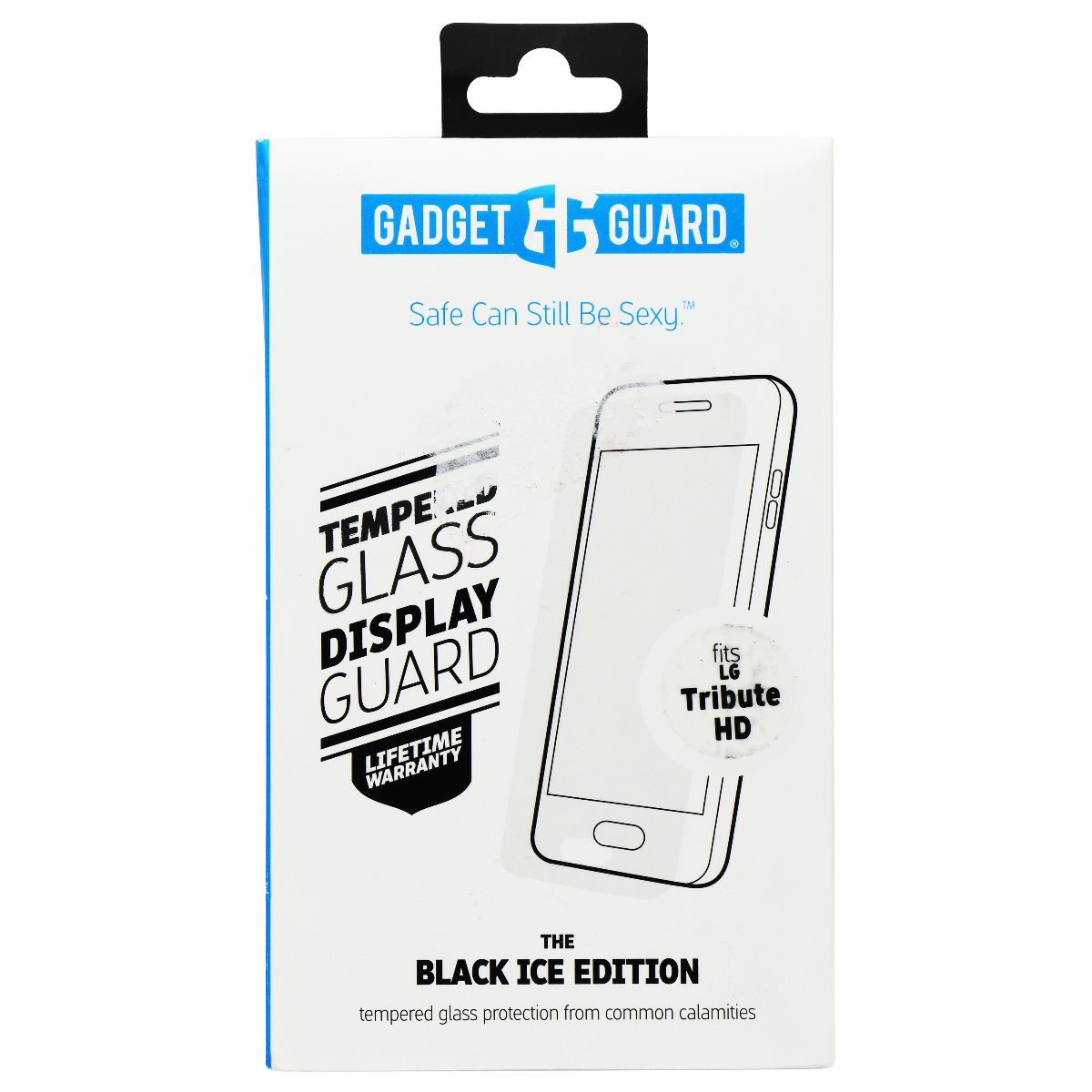 Gadget Guard Black Ice Tempered Glass for LG Tribute HD - Clear Cell Phone - Screen Protectors Gadget Guard - Simple Cell Bulk Wholesale Pricing - USA Seller