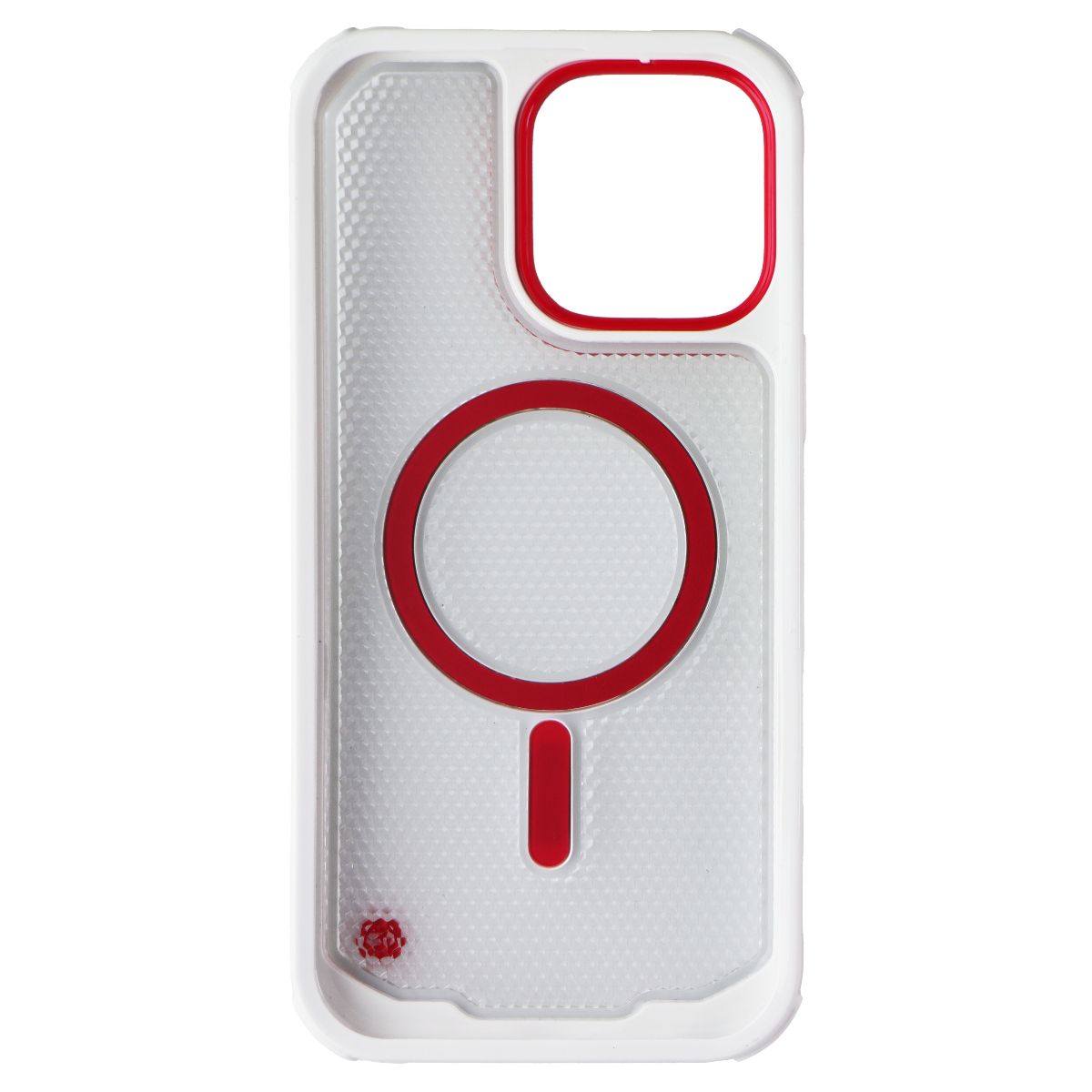 Gadget Guard G-Form Case for MagSafe for Apple iPhone 16 Pro Max - White / Red Cell Phone - Cases, Covers & Skins Gadget Guard - Simple Cell Bulk Wholesale Pricing - USA Seller