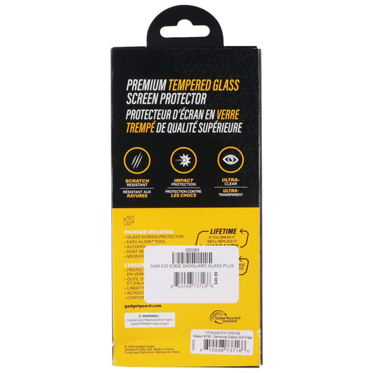 Gadget Guard Glass Screen Protector for Samsung Galaxy S25 Edge