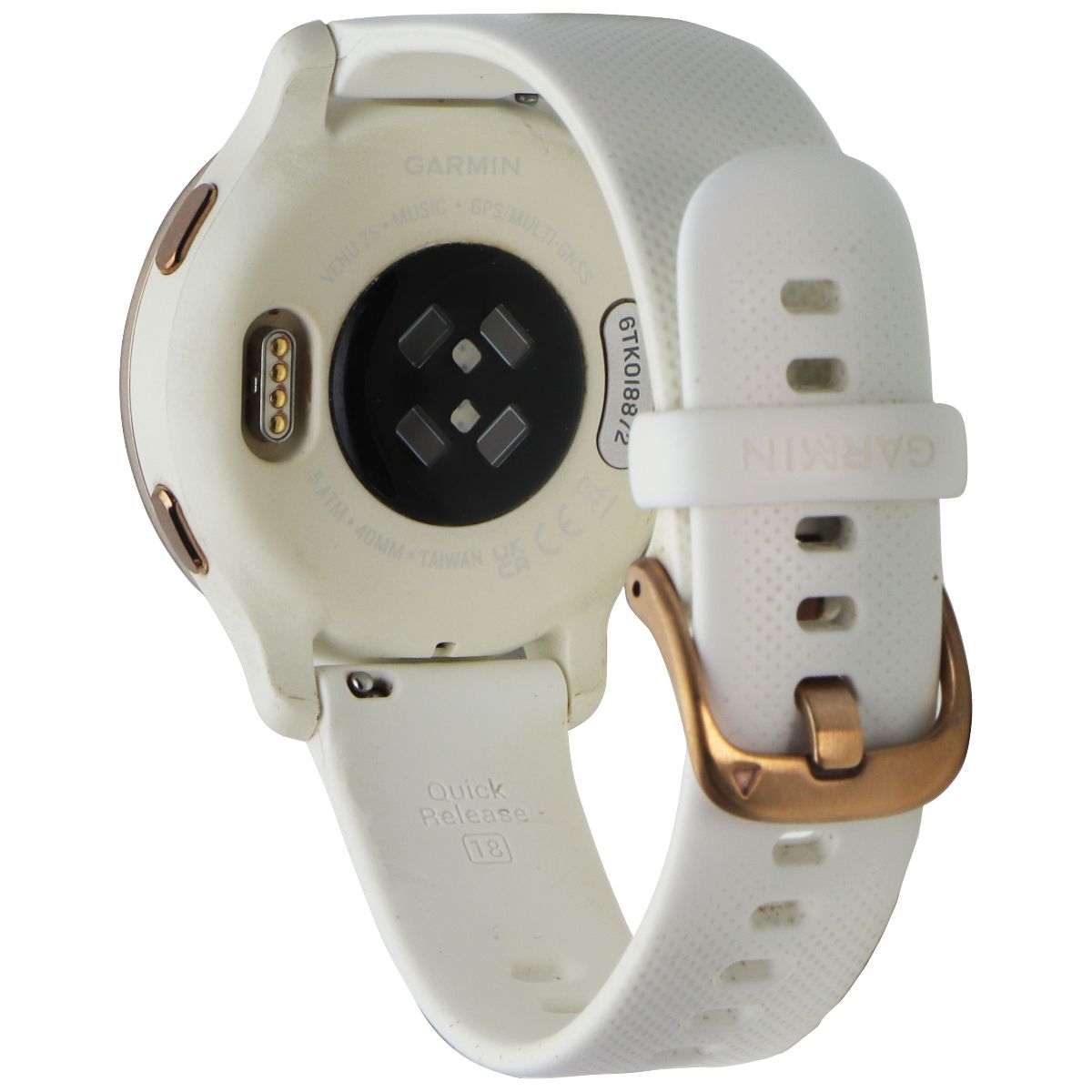 Garmin Venu 2S GPS Smartwatch - 40mm - Gold / White (010-02429-03) Smart Watches Garmin - Simple Cell Bulk Wholesale Pricing - USA Seller