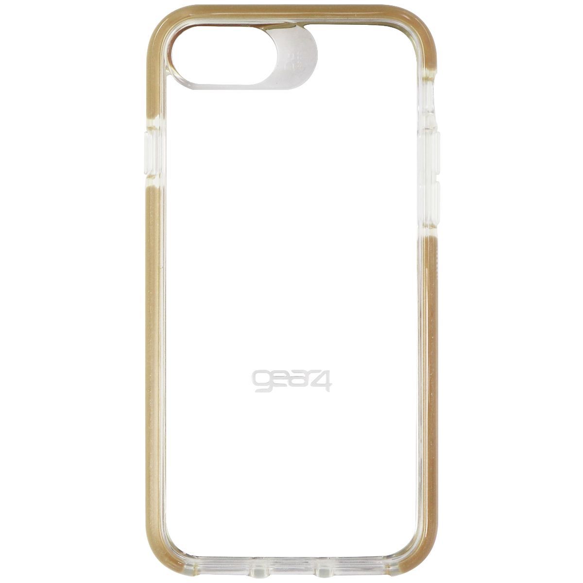 ZAGG Piccadilly Series Hybrid Case for Apple iPhone 7/8 – Clear/Gold border Cell Phone - Cases, Covers & Skins Zagg - Simple Cell Bulk Wholesale Pricing - USA Seller
