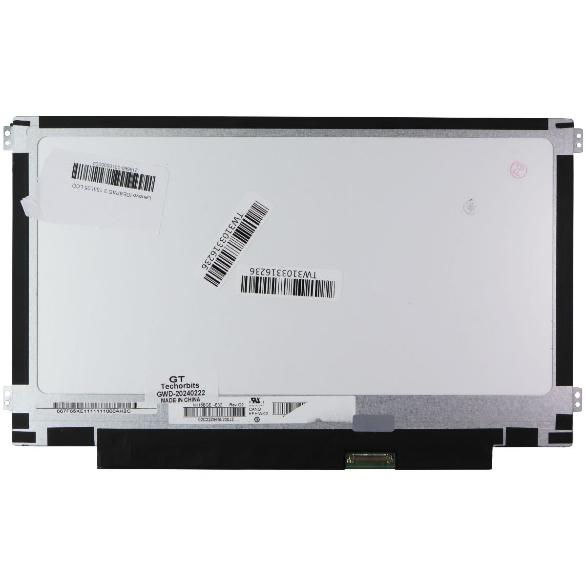 LCD Touch Screen for Lenovo IdeaPad 3 Laptop 15IIL05 - (N116BGE-E32) Laptop Replacement Parts - Laptop Screens & LCD Panels Generic - Simple Cell Bulk Wholesale Pricing - USA Seller